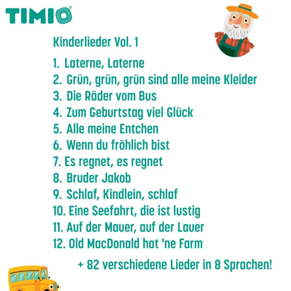 TIMIO tilbehør - Disc sæt 1