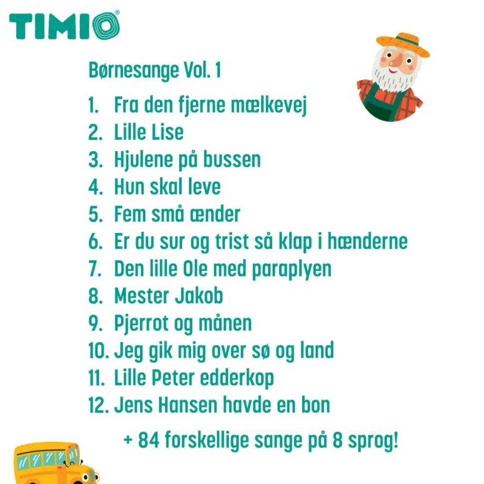 TIMIO tilbehør - Disc sæt 1