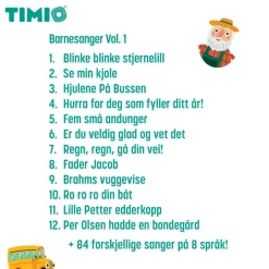 TIMIO tilbehør - Disc sæt 1