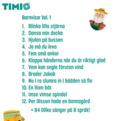 TIMIO tilbehør - Disc sæt 1
