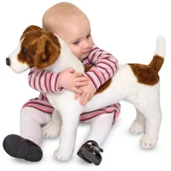 Tøjdyr i plys - Jack Russell Terrier