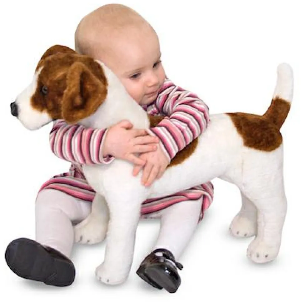 Tøjdyr i plys - Jack Russell Terrier