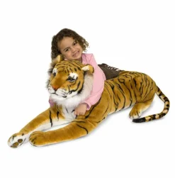 Tøjdyr i plys - Tiger