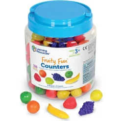 Tæl & Sorter - Frugt, 108 dele