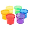 Transparente insektglas, 6 stk