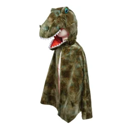 T-Rex kappe m. klør - Grøn, str. 4-6 år