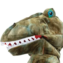 T-Rex kappe m. klør - Grøn, str. 4-6 år