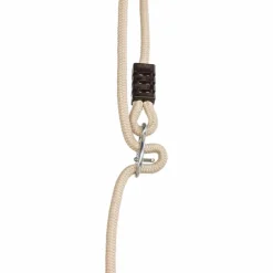 Trægynge 44 x 17,5 cm - 6 meter (beige reb)