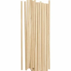 Træpinde - 15 cm, Ø 4 mm, 20 stk