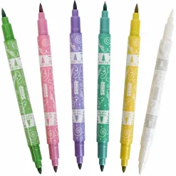 Twin Markers - Metallic, 6 stk