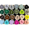 Twin Markers - Natur & pastel, 24 stk