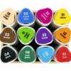 Twin Markers, 12 stk