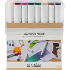 Twin Markers, 48 stk