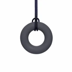 Tyggesmykke, Ring - Ekstra hård, Mørkegrå