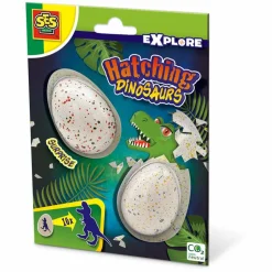 Udklækningsæg - Dinosaur, 2 stk