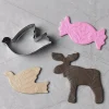 Udstiksforme - Julemotiver, 4 stk