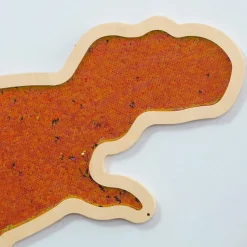 Vægpanel m. pailletter - Dinosaurer, 3 stk