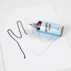 Vinduesmaling - Sort, 90 ml.