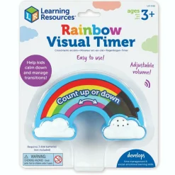Visuel timer - Regnbue