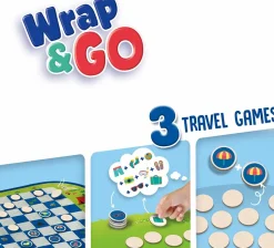 Wrap&Go - Dam, Huskespil og Jeg skal på tur
